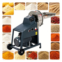 Moulin à Grains Électrique Polyvalent 58 Céréales Incluant Blé, Maïs, Épices, Herbes, Moteur en Cuivre 2,2 kW Haute Capacité pour les États-Unis
