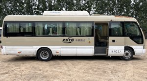 Autobús eléctrico de tamaño mediano con 25 asientos, autobús turístico de bajo kilometraje, oferta en línea - Product Image 4