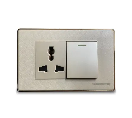 Newest Slim sockets electrical wall switches