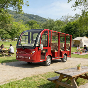 Bus électrique touristique de 23 places, grande capacité, navette touristique pour sites touristiques - Product Image 1