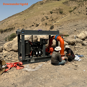 उच्च दक्षता कम शोर 150 ~ 200 टन प्रति घंटे मोबाइल सोने के लिए गुरुत्वाकर्षण विभाजक पानी पंप - Product Image 2