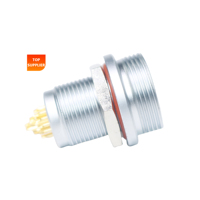 Konektor Tahan Air IP68 Konektor Submersible Konektor Listrik Bawah Air Isolator PPS Tegangan Uji 250-3000V OEM
