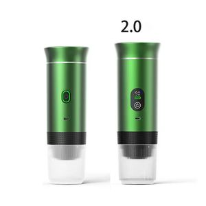 Máquina de café espresso portátil con certificación CE, Mini cafetera autocalentable, batería/carga USB, viaje en coche al aire libre, 20 bares de café - Product Image 5