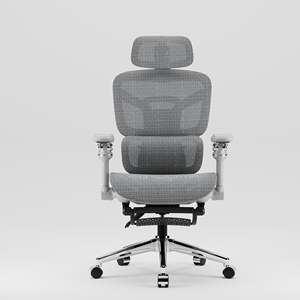 เก้าอี้สำนักงานเออร์กอนอมิกส์รุ่นใหม่ รับน้ำหนักได้มาก นั่งสบาย ปรับเอนได้ เหมาะสำหรับผู้บริหารระดับสูง ซีอีโอ หัวหน้า  พร้อมที่พักเท้า - Product Image 3