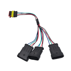 Conector de Bobina de Encendido para Automóvil, Enchufe AMP Superseal Macho-Hembra de 4 Pines Personalizado, 282088-3, Arnés de Cableado Eléctrico Automotriz - Product Image 1
