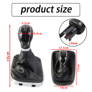 Opel Insignia Gear <b>Shift</b> <b>Knob</b> Leather 5 6 Speed Ergonomic Design - Product Image 4