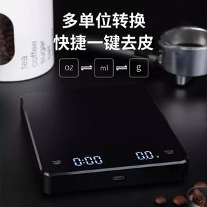 Báscula de Cocina Electrónica para el Hogar, Mini Báscula Recargable por USB, Balanza para Espresso con Temporizador Automático, Rectangular - Product Image 4