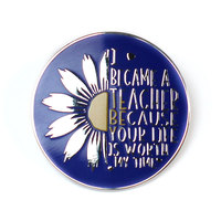 Membuat Pin Enamel lucu pabrikan Pin Tiongkok personalisasi Pin kerah Logo logam kustom dengan kartu dukungan