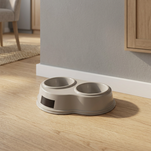 Italian-Made Automatic Pet <b>Feeders</b> Solid Pattern <b>Cat</b> & Dog Bowls in Bottle Shape for Outdoor Use Water & Food Application - Product Image 2