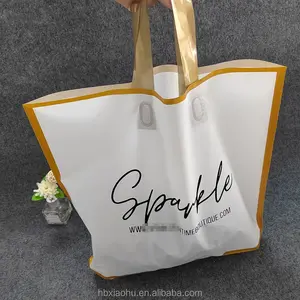 Bolsos de mano de ropa para mujer, bolsas de embalaje de regalo, exquisitas, para tienda de ropa, personalizables