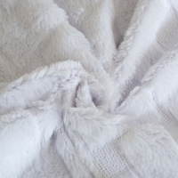 Housse de coussin carrée anti-acariens tissée sur mesure de haute qualité, style nordique, en velours uni à rayures géométriques, pour salon, chambre et voiture