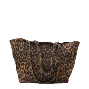 Nouveauté Printemps : Sac Fourre-Tout à Bandoulière Imprimé Léopard, Style Décontracté, Grande Capacité, Idéal pour le Shopping, les Étudiants et les Cours Supplémentaires - Product Image 5