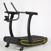 Caminadora Curva Comercial Autogenerante Modelo R1000 de Rongle con Resistencia, Tamaño de Carril de 50*165 cm para Entrenamiento Cardiovascular