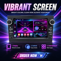 Autoradio Android pour Opel Astra Corsa Vauxhall Meriva Zafira Vivaro Carplay Écran tactile IPS 7 pouces Stéréo GPS WiFi FM RDS