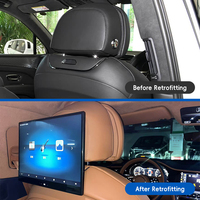 Modificación de Automóviles 2020-2025, Actualización del Interior, Pantalla de Entretenimiento para Pasajeros del Asiento Trasero, Apta para Bentley Bentaytsu