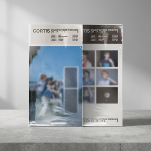 CORTIS El 1er EP [COLOR OUTSIDE THE LINES] (Versión Weverse Albums) Paquete de tarjetas fotográficas oficiales de Kpop de Corea con CD, edición QR CARD - Product Image 3