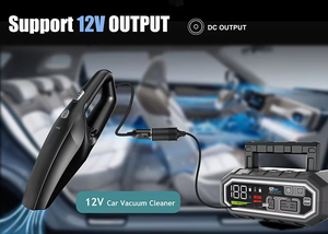 Green Keeper 2025 Venta caliente Car Jump Starter 24000 MAh Mobile Power Battery Booster Portable Car Jump Starter - Product Image 6