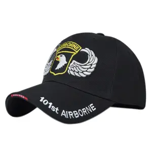 101st Airborne Division Mens Baseball Caps US Cap cotton Snapback Hats AIR FOREC Sport Tactical Cap Dad Hat Bone