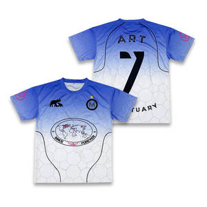 Camiseta gráfica personalizada Sublimación Diseño Malla Vintage Deportes Hombro caído Camisetas - Product Image 2