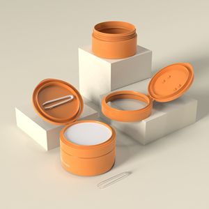 Envase Cosmético Moderno Personalizado con Cuchara y <span class=keywords><strong>Pinzas</strong></span>, Contenedor <span class=keywords><strong>de</strong></span> Plástico <span class=keywords><strong>de</strong></span> Lujo <span class=keywords><strong>de</strong></span> 100g/4oz para Cosméticos - Product Image 5