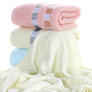 Best Seller 70x140cm Toalla de baño de puesto de satén 350g Toalla de baño de puesto de calle de bajo precio absorbente grueso y suave - Product Image 3