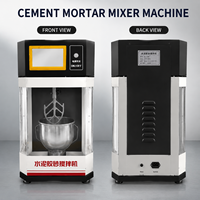 Mezcladora de Mortero de Cemento Estándar ISO 679, Máquina de Prueba Programable con Pantalla Táctil Digital Automática para Laboratorio