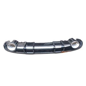 Diffuseur arrière de style RS4 de haute qualité avec tuyaux d'échappement pour <span class=keywords><strong>Audi</strong></span> B9 <span class=keywords><strong>A4</strong></span> 2016 2017 2018 <span class=keywords><strong>2019</strong></span> <span class=keywords><strong>sline</strong></span> - Product Image 1