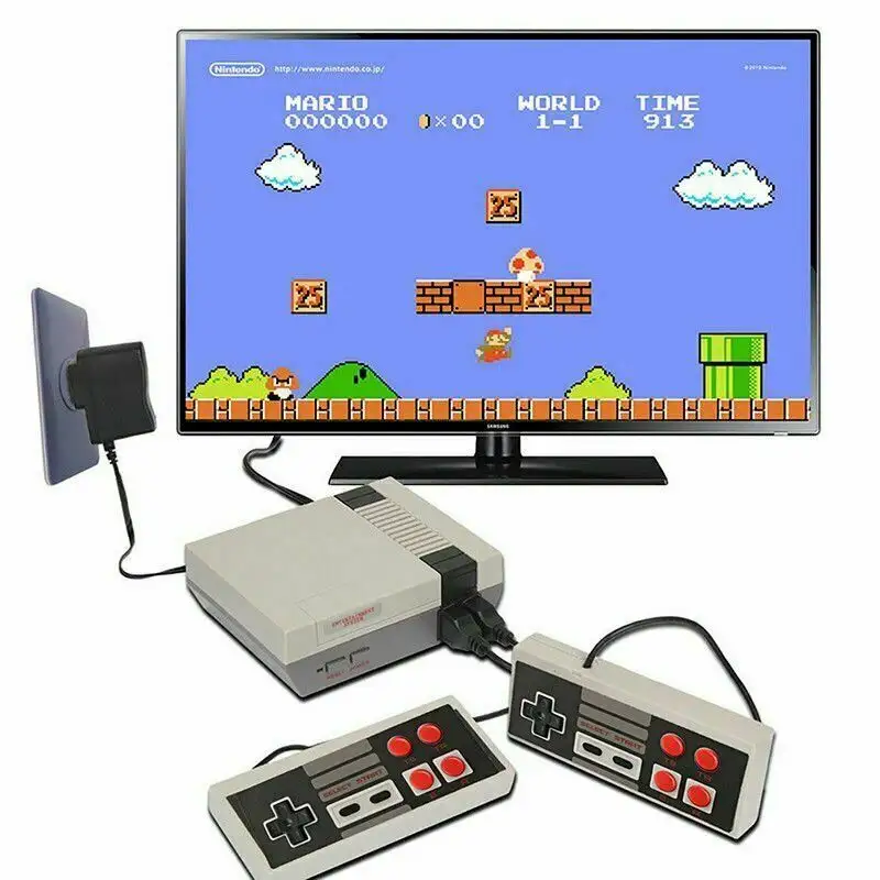 Wholesale Retro 8 Bit Family TV Case Classic FC Games 8bit Juegos Mini Consola Handheld Video Game Console for Nintendo