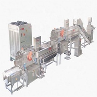 Complete semi-automatische productielijn voor gebeitst groente- en fruitkimchi / kimchi-machine met een capaciteit van 1000 kg/uur
