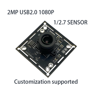 Module de caméra USB 1080P 2MP, objectif 3mm 95 DFOV, capteur CMOS USB2.0 haute vitesse, prise en charge de la reconnaissance faciale, utilisation en intérieur - Product Image 2