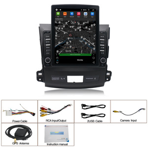 Radio de Coche Android de 9.7 Pulgadas con Reproductor de DVD y GPS para Mitsubishi Outlander 2005-2011, <span class=keywords><strong>Peugeot</strong></span> 4007, Citroën C-Crosser, Carplay Multimedia - Product Image 2