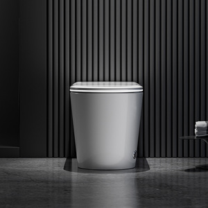 Toilette Intelligente Domestique à Couvercle Rabattable Entièrement Automatique, Réservoir Intégré, Sans Limite de Pression d'Eau, Drainage S-Trap - Product Image 3