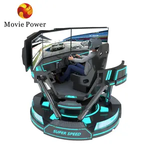 6 dof car racing simulador 3 tela vr condução simulador 9d vr movimento jogos máquina realidade virtual