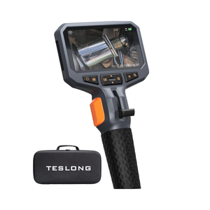 Tổng thể chọn teslong 5ft công nghiệp nội soi kiểm tra máy ảnh hai chiều khớp nối borescope ánh sáng linh hoạt khớp nối thăm dò - Product Image 1