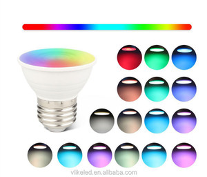 Projecteur à broche à changement de couleur 3W Projecteur RVB Led <span class=keywords><strong>Spot</strong></span> avec télécommande - Product Image 3