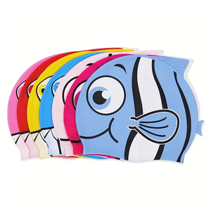 <span class=keywords><strong>Bonnet</strong></span> <span class=keywords><strong>de</strong></span> <span class=keywords><strong>bain</strong></span> en silicone pour enfants, garçons et filles, cheveux courts, moyens et longs, motif <span class=keywords><strong>poisson</strong></span>, <span class=keywords><strong>bonnet</strong></span> <span class=keywords><strong>de</strong></span> <span class=keywords><strong>bain</strong></span> pour bébé - Product Image 4