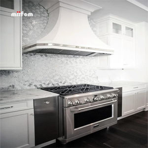 מטבח בסגנון אמריקאי מותאם אישית פשוט ארון לבן טהור עיצוב ארון מטבח מודולרי מחיר ארונות נחמד מחיר - Product Image 6