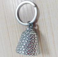Özel 3D Vintage Küçük Çan Anahtarlık Hediyelik Eşyalar 3D Metal El Sanatları Motosiklet Süsü Yaratıcı Ev Dekorasyonu