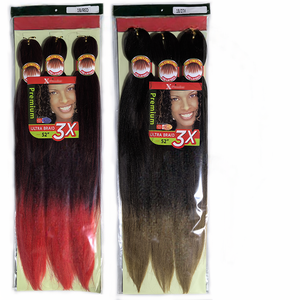 3X Campioni Gratuiti Extension Capelli Afro Yaki per Crochet, Trecce Facili da Intrecciare, Fibra Sintetica Pre-Stirata per Intrecciare, Ingrosso - Product Image 4