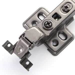 Amortissement hydraulique moderne cadre en acier fenêtre porte charnières 20mm d'épaisseur en acier inoxydable salon cuisine salle de bain hôtel utiliser la maison - Product Image 1