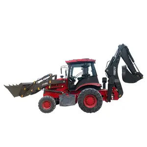 LTMG China earth-moving machinery backoe loader 2.5ton BLT388 mini tractor with front end loader and backhoe in stock