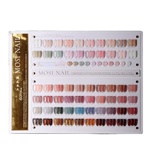 <span class=keywords><strong>MOSI</strong></span>-Juego de gel de uñas translúcido, 60 colores, kit para decoración de uñas, nuevo modelo 2024, pegamento vegetal ecológico, gel UV no Eoxic, salón de uñas - Product Image 1