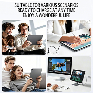 Chargeur sans <span class=keywords><strong>fil</strong></span> magnétique compatible avec <span class=keywords><strong>iPad</strong></span> Pro 12,9 pouces 3e/4e/5e/6e génération, adaptateur <span class=keywords><strong>de</strong></span> charge rapide 18W - Product Image 5