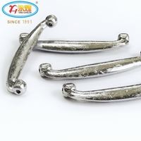 Poids de plomb en forme de banane de 50g pour filet de pêche, plomb de pêche