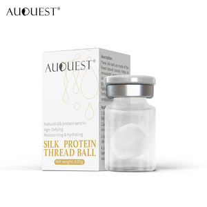 משי חלבון חוט כדור 100% טבעי חלבון Sericin אנטי חמצון פעילות קולגן לספוג במהירות פנים סרום אנטי אייג 'ינג - Product Image 4