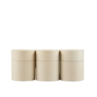 Emballage de tube en papier cosmétique de luxe personnalisé, cylindre écologique en kraft, boîte ronde pour déodorant et soins de la peau avec impression de logo
