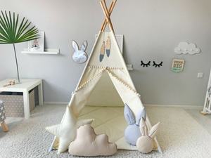 Tentes indiennes de luxe <span class=keywords><strong>en</strong></span> toile de coton <span class=keywords><strong>pour</strong></span> enfants tipi <span class=keywords><strong>pour</strong></span> enfants tente de maison de jeu - Product Image 4