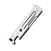 Couteau utilitaire pliable miniature en acier inoxydable portable, lame de 35 mm, garantie de 3 ans, pour une utilisation à domicile, en extérieur, en camping, personnalisation OEM