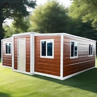 Conteneur extensible à double aile pliable et empilable avec certificat ISO Style moderne Installation rapide Portable et sûr