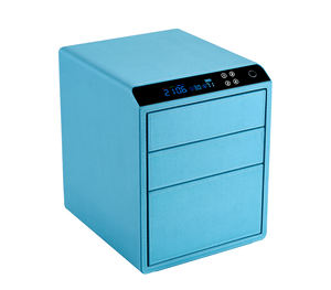 Chuanwei, caja fuerte inteligente para joyería con huella dactilar, pantalla LED/LCD, cerradura <span class=keywords><strong>Digital</strong></span> electrónica, cajones triples para uso doméstico - Product Image 2